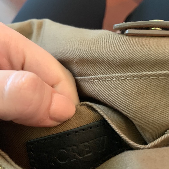 J Crew Cross body leather bag - Picture 3 of 3